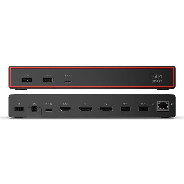 Lenovo ThinkPad USB4 Smart Dock 5500 with 135W Adapter Bedraad Zwart (40BC0135IT)