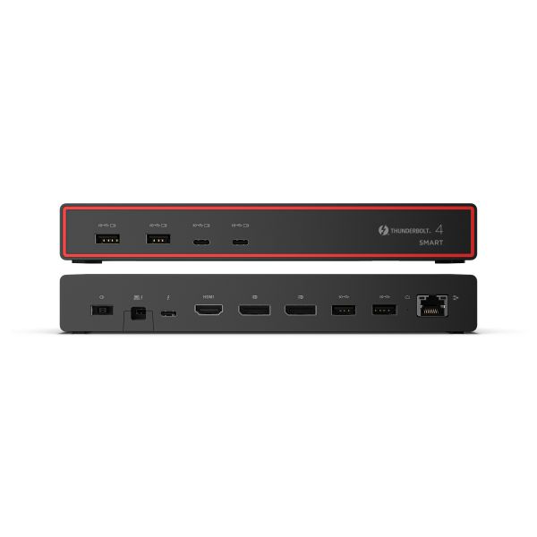 Lenovo ThinkPad Thunderbolt 4 Smart Dock Gen2 7500 Bedraad Zwart (40BE0135SA) Lenovo ThinkPad Thunderbolt 4 Smart Dock Gen2 7500 Bedraad Zwart (40BE0135SA)