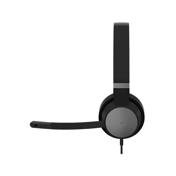 Lenovo Go Wired ANC Headset Bedraad Hoofdband Car/Home office USB Type-C Zwart (4XD1C99223)