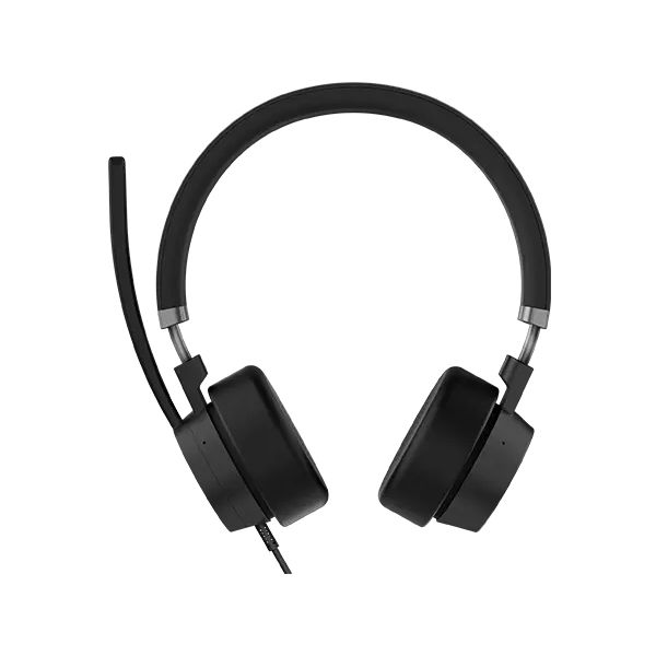 Lenovo Go Wired ANC Headset Bedraad Hoofdband Car/Home office USB Type-C Zwart (4XD1C99223)