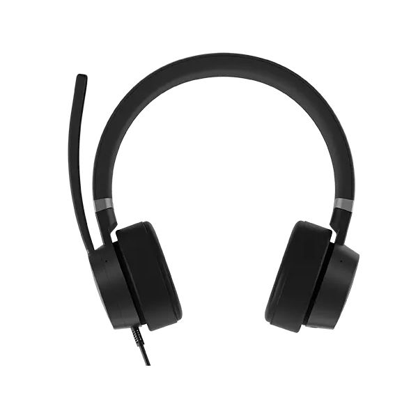 Lenovo Go Wired ANC Headset Bedraad Hoofdband Car/Home office USB Type-C Zwart (4XD1C99223)