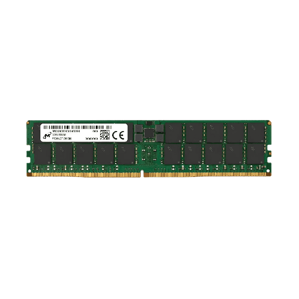 MICRON 96GB (1*96GB) 2RX4 PC5-44800B-R DDR5-5600MHZ RDIMM (MTC40F204WS1RC56BB1)