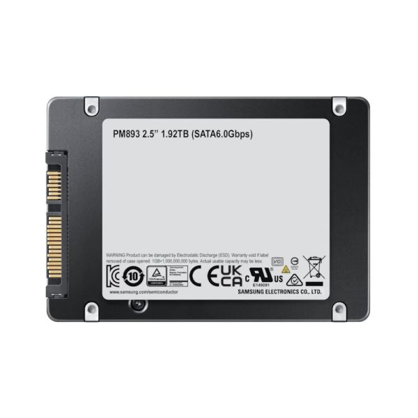 Samsung PM893 480 GB 2.5" SATA III V-NAND TLC (MZ7L3480HCHQ-00W07)