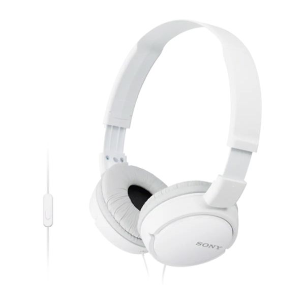 Sony MDR ZX110AP Wired Headphones White (MDRZX110AP/W)