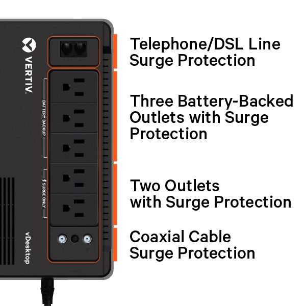 Vertiv DI-STRIP D COMPACT 3SOCKETS +SWITCH (033021031)