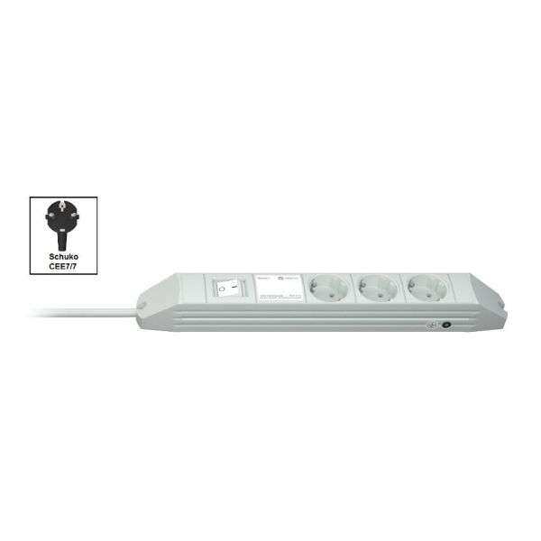 Vertiv Knürr DI-STRIP PDU, basic, 0U/1U, ingang Schuko 230 V 16 A, uitgangen (6) Schuko (033021061)