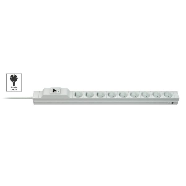 Vertiv Knürr DI-STRIP PDU, basic, 0U/1U, ingang Schuko 230 V 16 A, uitgangen (9) Schuko (033040091)