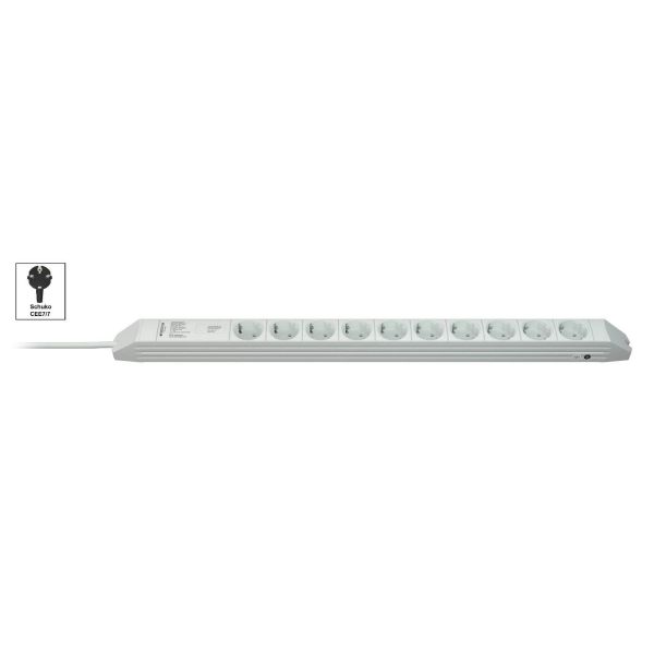 Vertiv Knürr DI-STRIP PDU, basic, 0U/1U, ingang Schuko 230 V 16 A, uitgangen (10) Schuko (033161101)