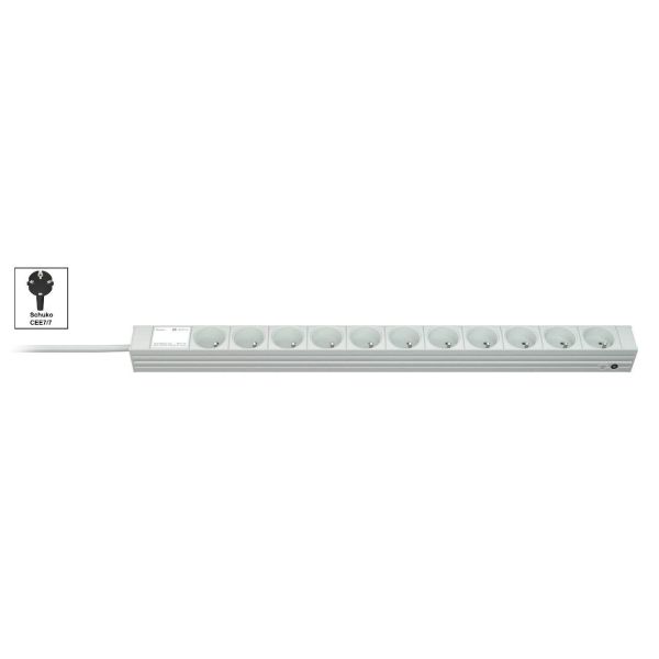 Vertiv Knürr DI-STRIP PDU, basic, 0U/1U, ingang Schuko 230 V 16 A, uitgangen (11) UTE (034000111)