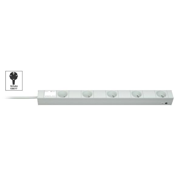 Vertiv Knürr DI-STRIP PDU, basic, 0U/1U, ingang Schuko 230 V 16 A, uitgangen (5) UTE (034000551)