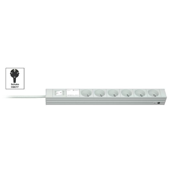 Vertiv Knürr DI-STRIP PDU, basic, 0U/1U, ingang Schuko 230 V 16 A, uitgangen (6) UTE (034020061)