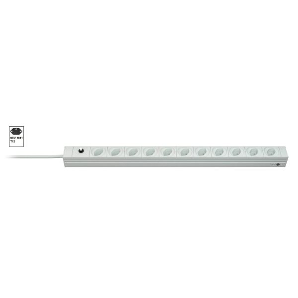 Vertiv Knürr DI-STRIP PDU, basic, 0U/1U, ingang SEV1011 T12 230 V 10 A, uitgangen (7) Type 13 (037010076)