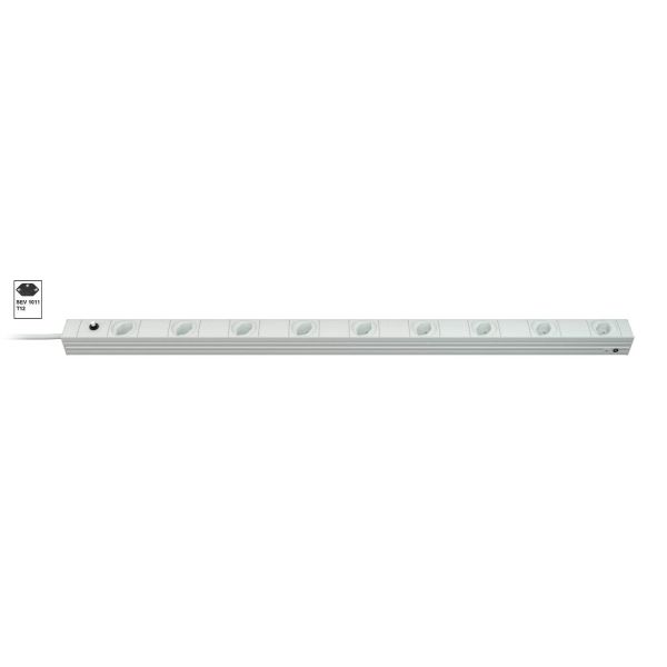 Vertiv Knürr DI-STRIP PDU, basic, 0U/1U, ingang SEV1011 T12 230 V 10 A, uitgangen (9) Type 13 (037010591)