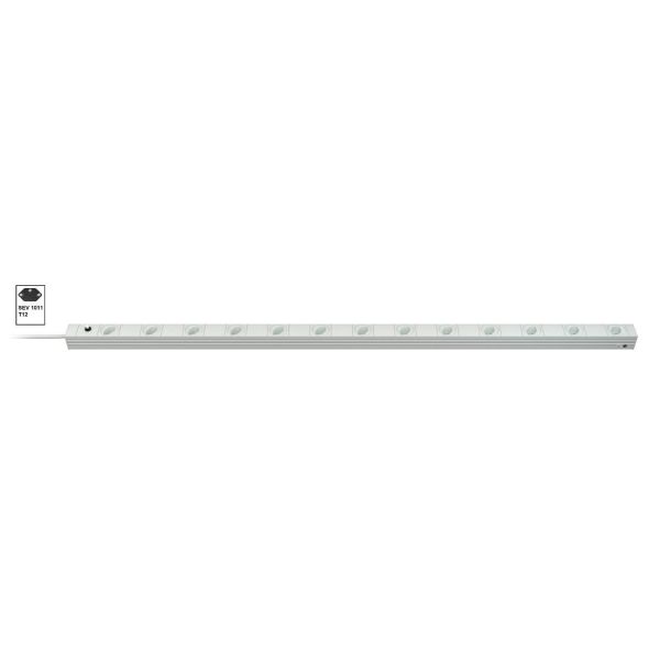 Vertiv Knürr DI-STRIP PDU, basic, 0U/1U, ingang SEV1011 T12 230 V 10 A, uitgangen (13) Type 13 (037010631)