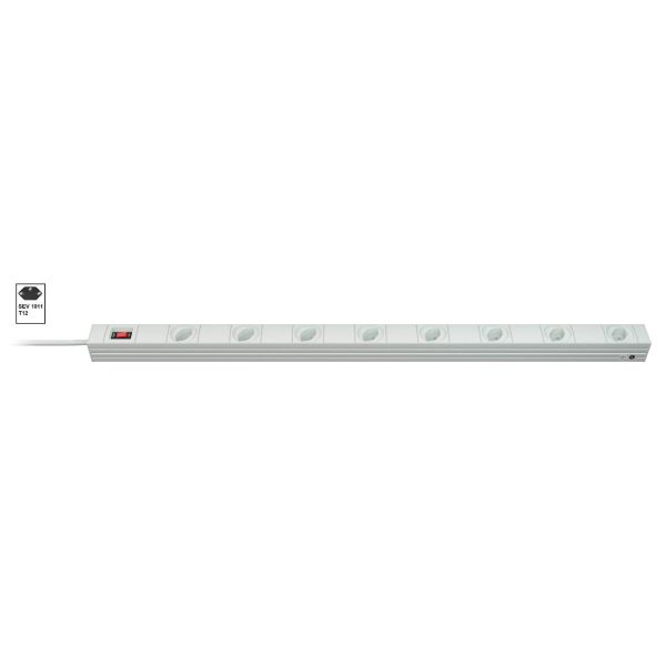 Vertiv Knürr DI-STRIP PDU, basic, 0U/1U, ingang SEV1011 T12 230 V 10 A, uitgangen (8) Type 13 (037030581)
