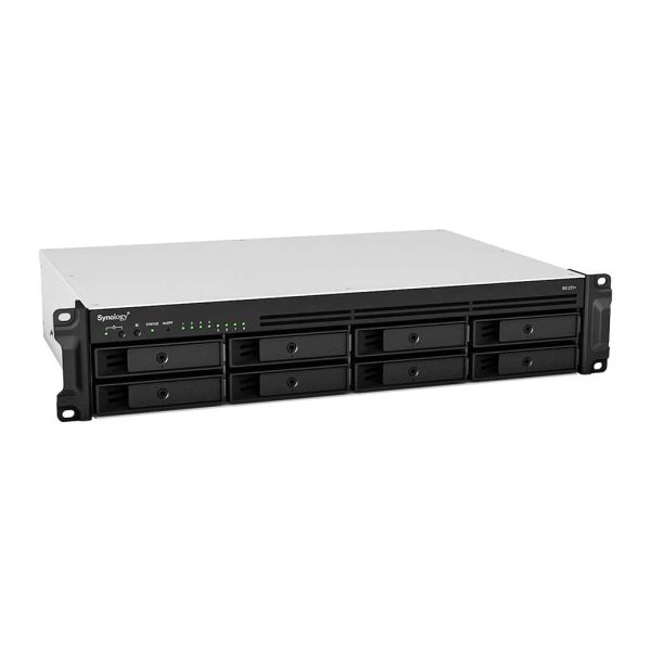 Synology RackStation RS1221+ data-opslag-server NAS Rack (2U) Ethernet LAN Zwart V1500B (RS1221+)