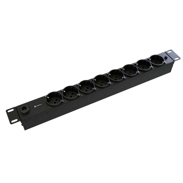 Vertiv PowerGo EP0G81A1 energiedistributie 8 AC-uitgang(en) 1U Zwart (EP0G81A1)