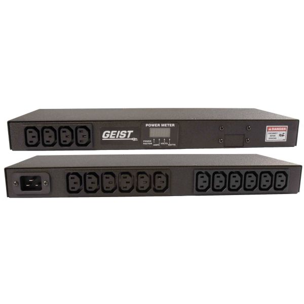 Vertiv Geist Metered energiedistributie 16 AC-uitgang(en) 1U Zwart (G1013)