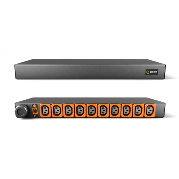 Vertiv GVHVRN102-102L13PS6-IP44 energiedistributie 10 AC-uitgang(en) 1U Zwart (G1646L)