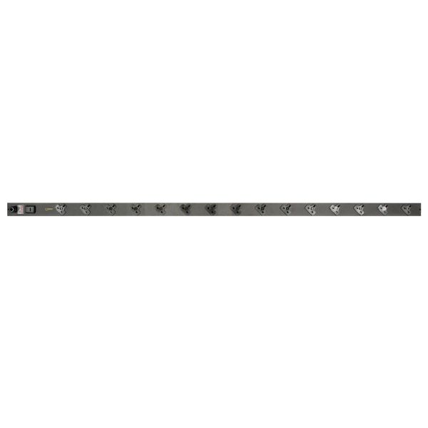 Vertiv EGVHVBB152-102UKRPS6-IP44 energiedistributie 15 AC-uitgang(en) Zwart (G2114)