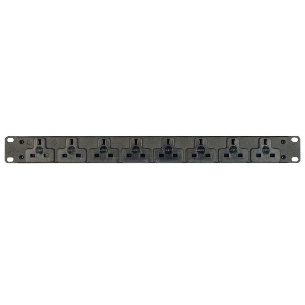 Vertiv EGVHVRN082-102UKLPS6-IP44 energiedistributie 8 AC-uitgang(en) Zwart (G2160)