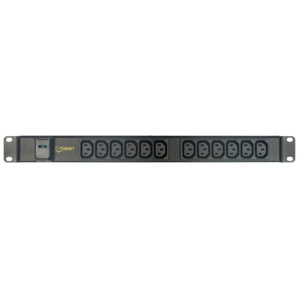 Vertiv EGVHVRB122-104C13UK-V energiedistributie 12 AC-uitgang(en) Zwart (G2175)