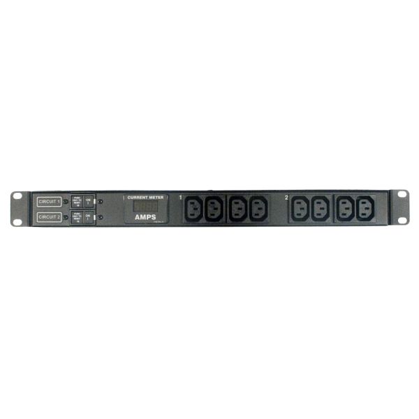 Vertiv EGXPRA126-103C13PS6-IP44 energiedistributie 8 AC-uitgang(en) Zwart (G2235)