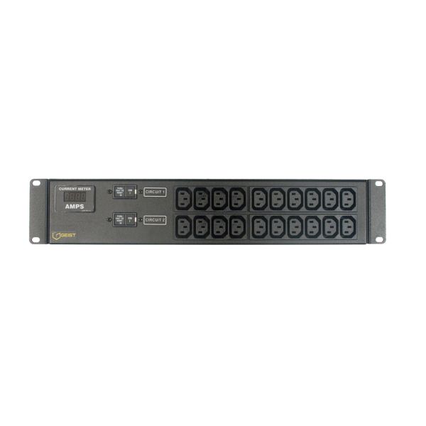 Vertiv EG2XPRA206-103C13PS6-IP44 energiedistributie 20 AC-uitgang(en) Zwart (G2236)