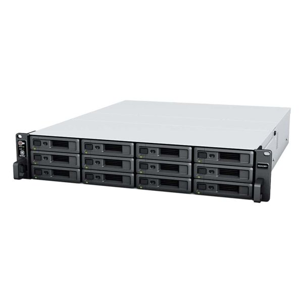 Synology RackStation RS2423RP+ data-opslag-server NAS Rack (2U) Ethernet LAN Zwart, Grijs V1780B (RS2423RP+)