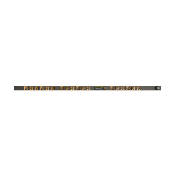 Vertiv MG01X4B0-18PB63-2PS6B2A10-S energiedistributie 18 AC-uitgang(en) 0U Zwart (GI10010L)