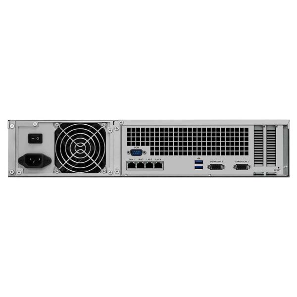 Synology RackStation RS3618xs NAS Rack (2U) Ethernet LAN Zwart D-1521 (RS3618XS)