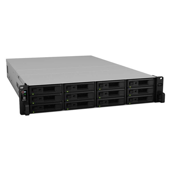 Synology RackStation RS3618xs NAS Rack (2U) Ethernet LAN Zwart D-1521 (RS3618XS)