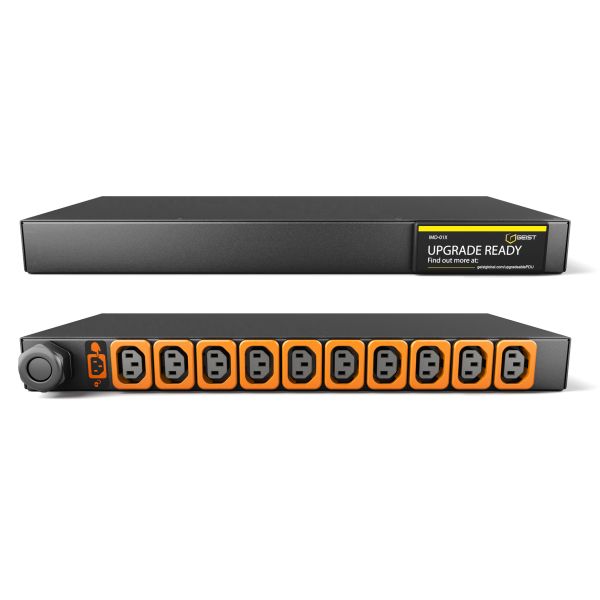 Vertiv MG01X1R0-10L133-2PS6B2H10-S energiedistributie 10 AC-uitgang(en) 1U Zwart (GI10043L)