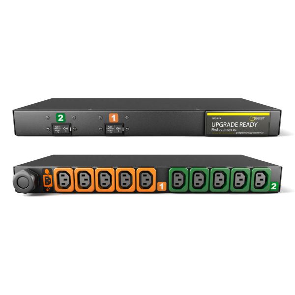 Vertiv MG01X1R1-10L133-3PS6B2H10-S energiedistributie 10 AC-uitgang(en) 1U Zwart (GI10045L)