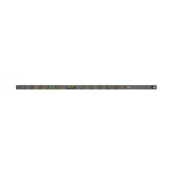 Vertiv MG01X4B0-30PN63-2PS56B2A10-S-A energiedistributie 30 AC-uitgang(en) 0U Zwart (GI10071L)
