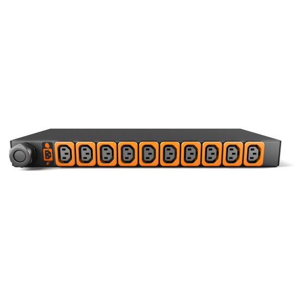 Vertiv Geist GI30073L energiedistributie 10 AC-uitgang(en) 1U Zwart (GI30073L)