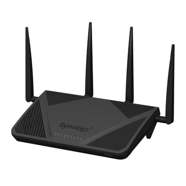 Synology RT2600AC draadloze router Gigabit Ethernet Dual-band (2.4 GHz / 5 GHz) 4G Zwart (RT2600AC)