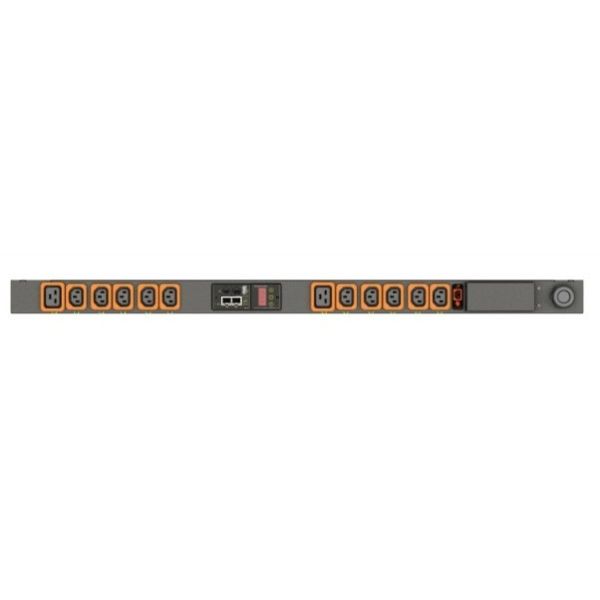 Vertiv Geist GU30009L energiedistributie 12 AC-uitgang(en) 0U Zwart (GU30009L)
