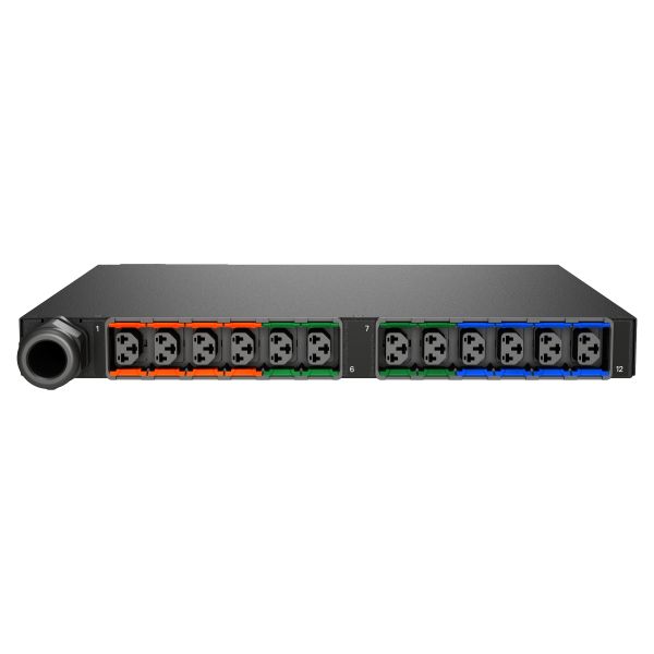 Vertiv Geist MGU3E1R5-12CF13-2PS56B2H10-S energiedistributie 12 AC-uitgang(en) 0U Zwart (GU30200)