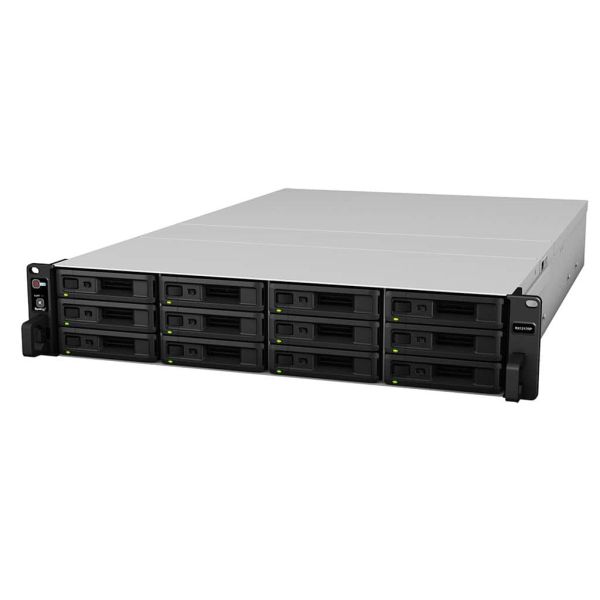 Synology RX1217 disk array Rack (2U) Zwart (RX1217)