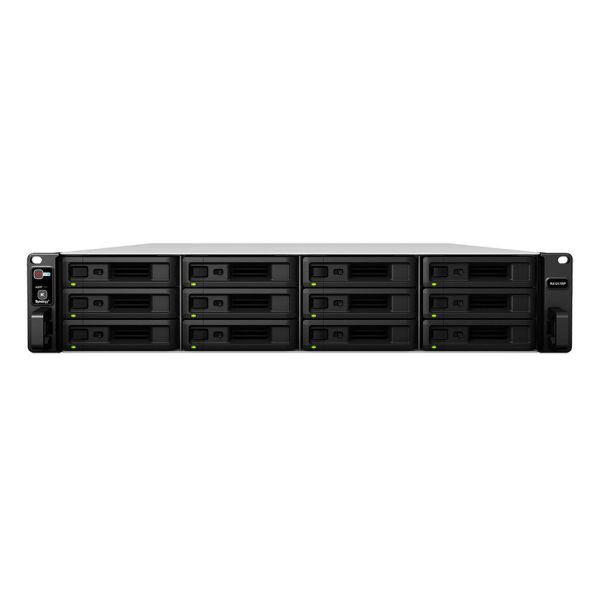 Synology RX1217 disk array Rack (2U) Zwart (RX1217)