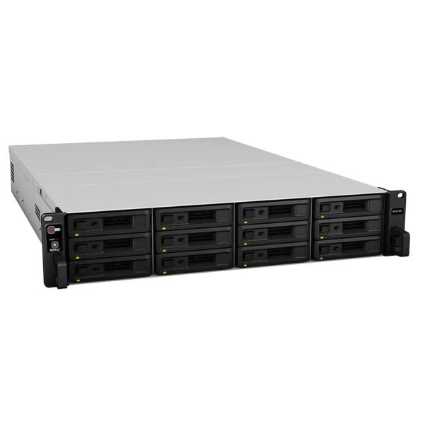 Synology RX1217 disk array Rack (2U) Zwart (RX1217)