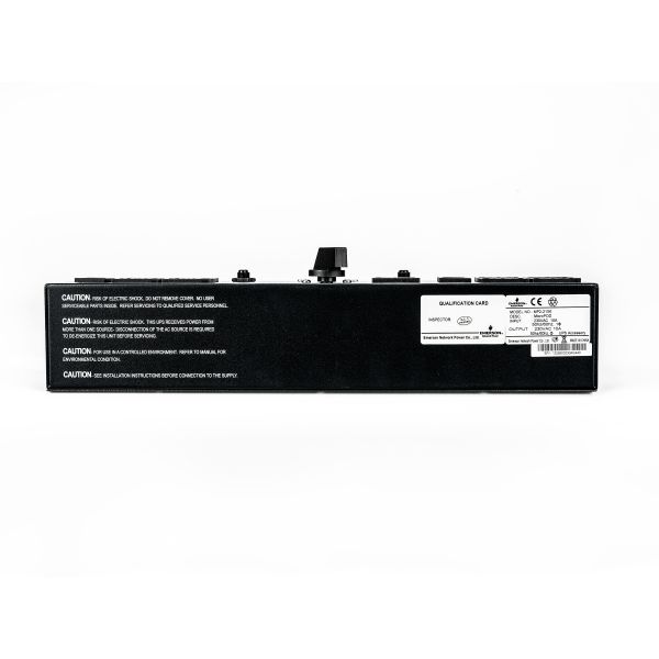 Vertiv Liebert MP2-210K energiedistributie 4 AC-uitgang(en) 2U Zwart (MP2-210K)