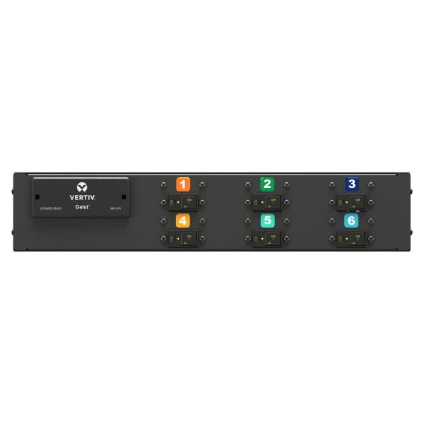Vertiv UI10022L energiedistributie 18 AC-uitgang(en) 0U Zwart (UI10022L)