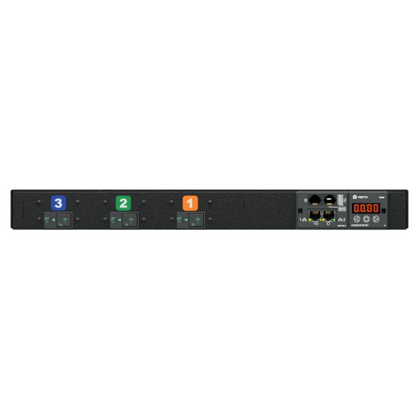 Vertiv UI30024 energiedistributie 12 AC-uitgang(en) 1U Zwart (UI30024)