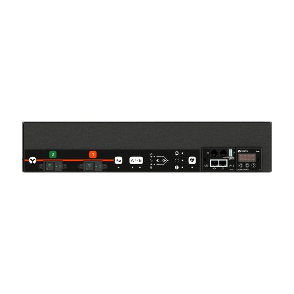 Vertiv Geist AGR3E2R6-12CF13-3PS6PS6B211-D energiedistributie 12 AC-uitgang(en) 0U Zwart (VA6G9200)