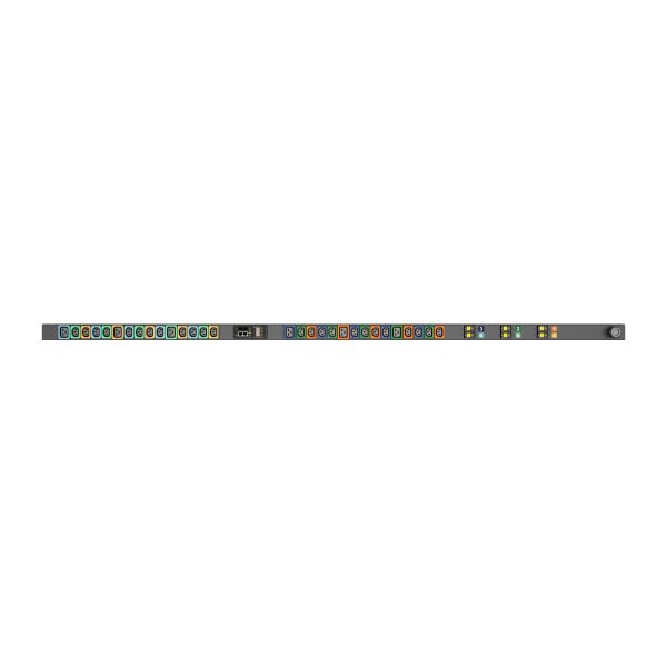 Vertiv Geist MG03E4W1-30PN63-3PS56B2A10-S-A-RC energiedistributie 30 AC-uitgang(en) Zwart (VP4G9003)