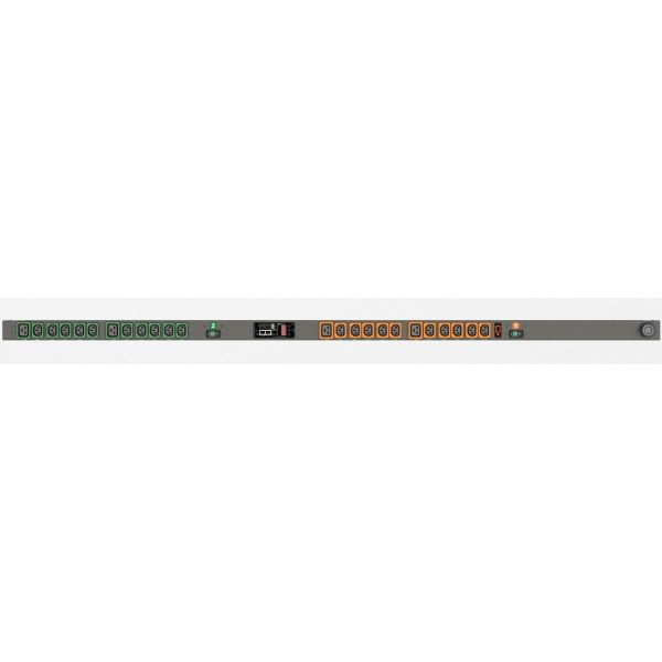 Vertiv Geist MGS3EGB1-24PJ43-3PS6B2A10-S-RC energiedistributie 24 AC-uitgang(en) 0U Zwart (VP5G9001)