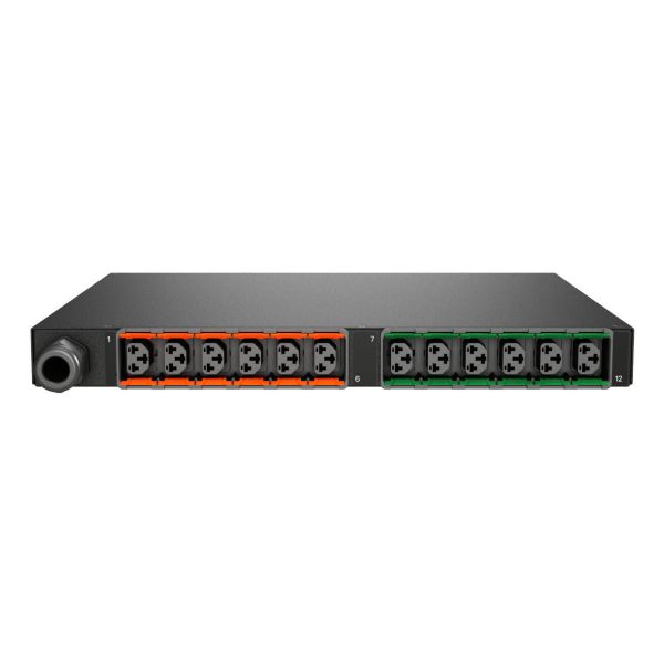 Vertiv Geist MNS5M1R6-12CF18-3TL6A0H10-S energiedistributie 12 AC-uitgang(en) 0U Zwart (VP5N31A1)