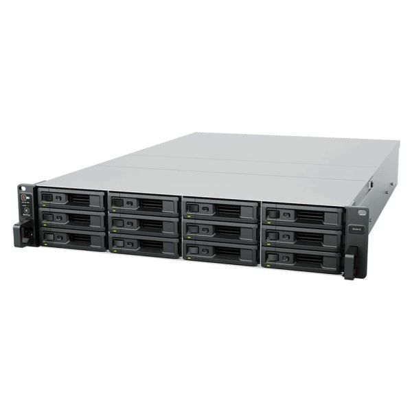 Synology SA SA3410 data-opslag-server NAS Rack (2U) Ethernet LAN Zwart, Grijs D-1541 (SA3410)
